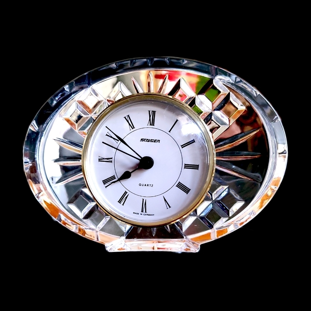 Vintage Staiger Crystal Clock